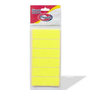 Etiqueta File 2476 Fosforescente Amarillo (Sbrx100) Pegafan